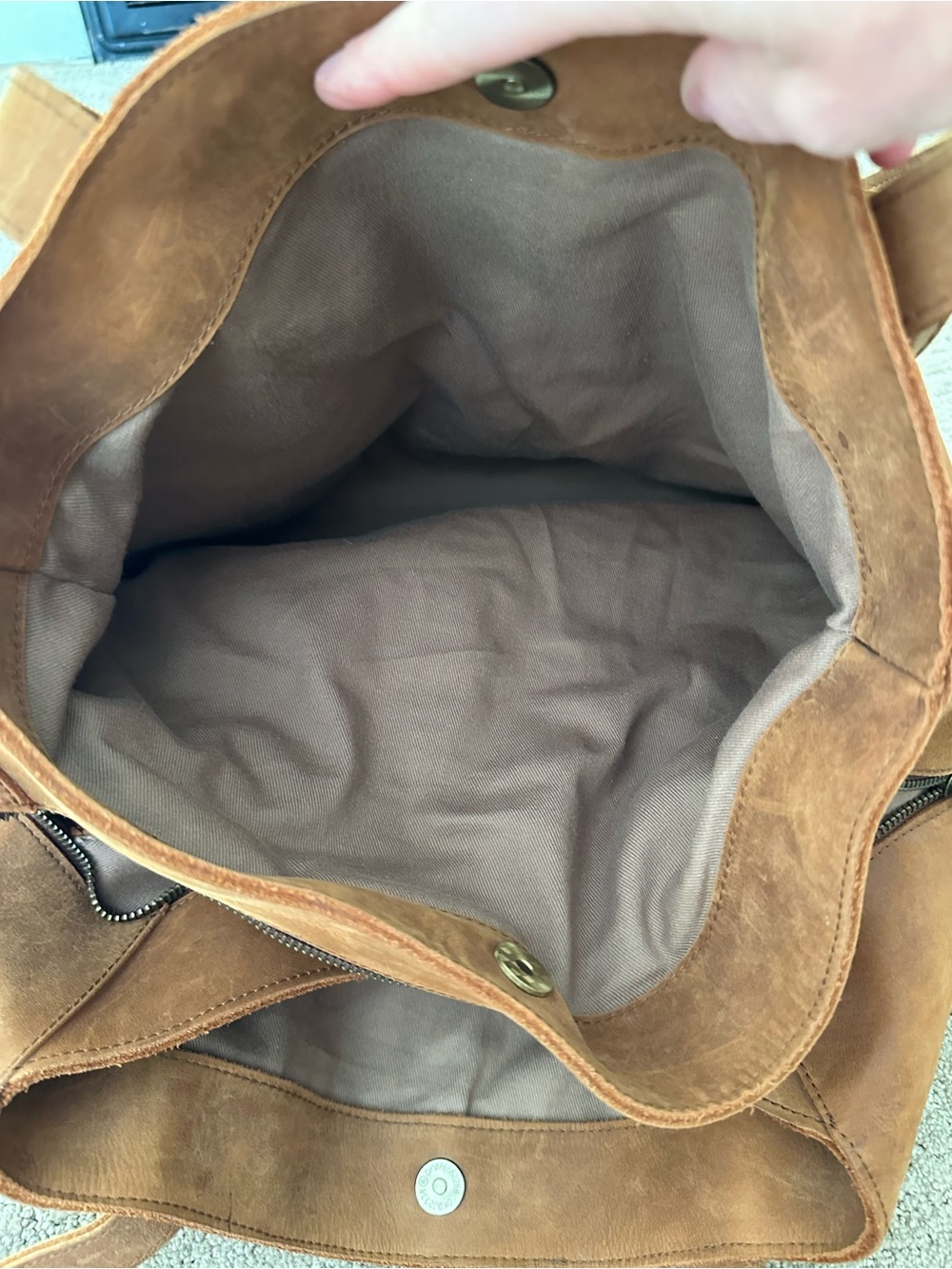 Able Leather Tote - Picture 6 of 8